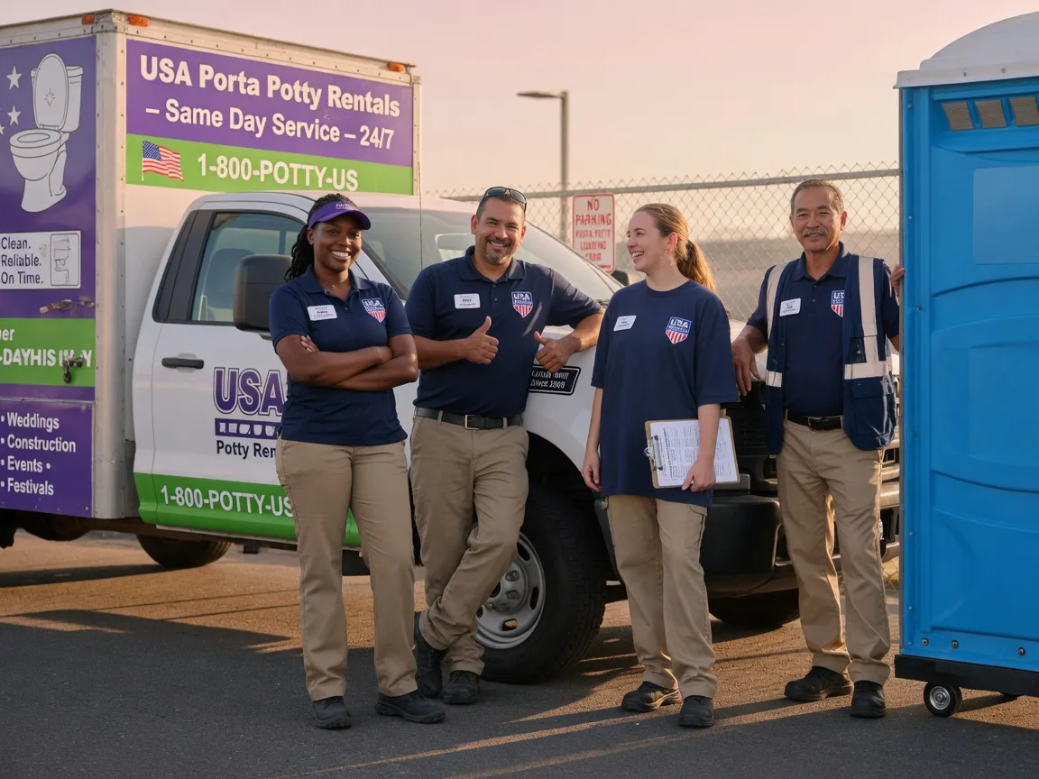 Porta Potty Rental company in Tower Hill, IL