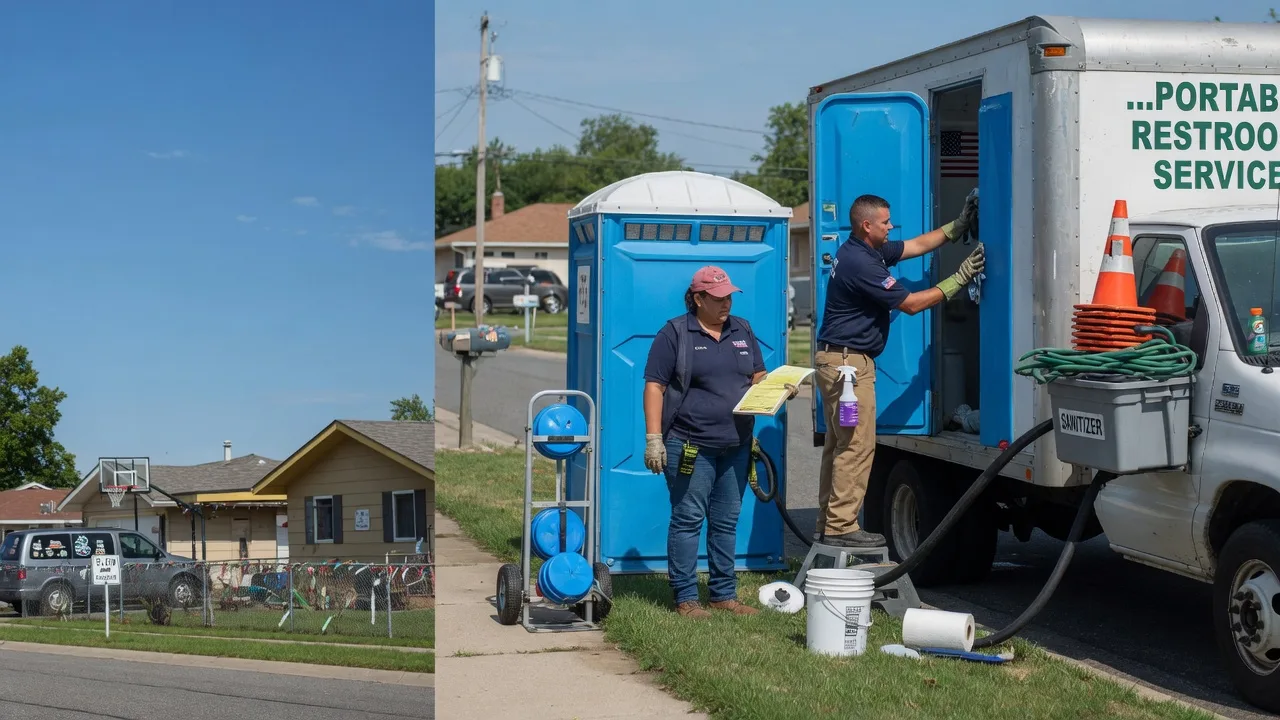 Portable Toilet Rental in Tower Hill, IL near me